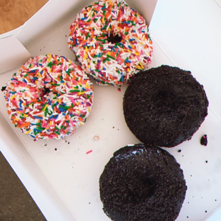 photo of Maverick's Donut Company Assorted Vegan Donuts shared by @strawbunnie on  24 Feb 2021 - review