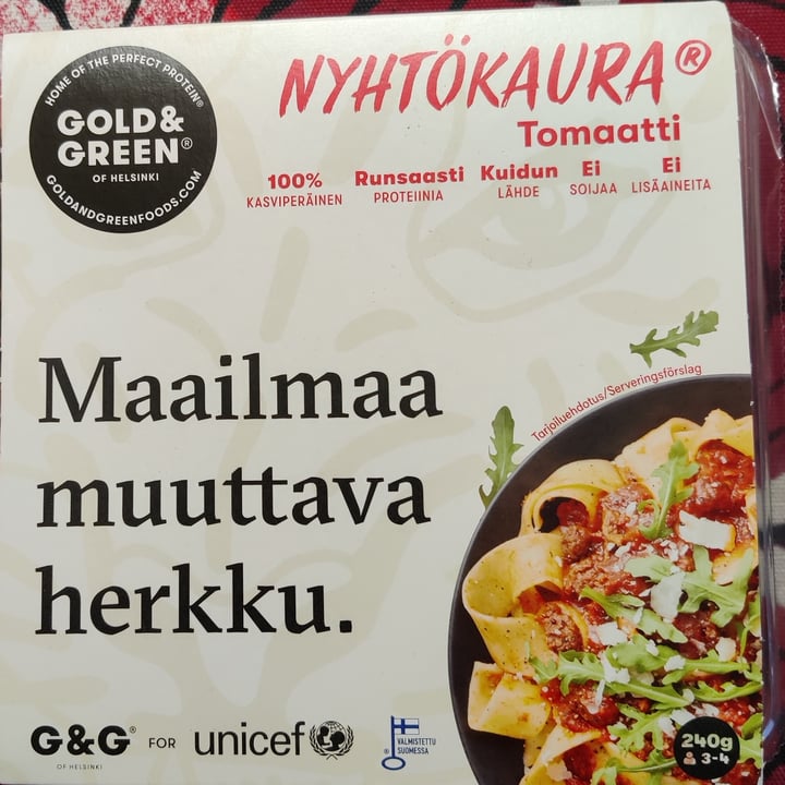 review photo of Gold&Green Nyhtökaura Tomaatti shared by @kaukahiiri on 06 Jan 2021 - review