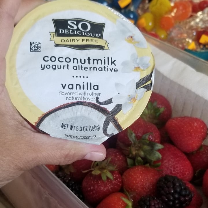 photo of So Delicious Dairy Free Vanilla Coconutmilk Yogurt Alternative shared by @anniemae23 on  30 Jun 2022 - review