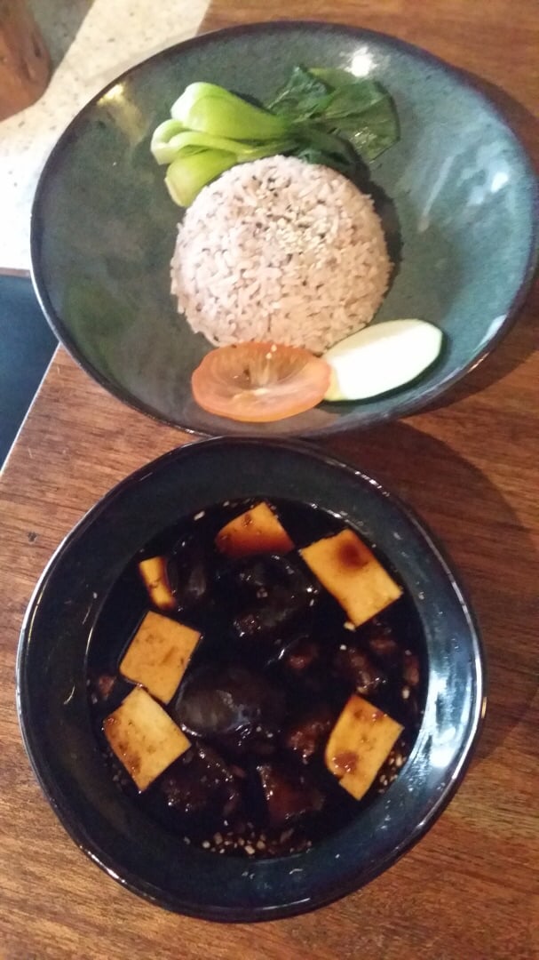 review photo of Pinxin Vegan Cuisine Black vinegar hercium rice shared by @shahirah on 25 Jul 2019 - review