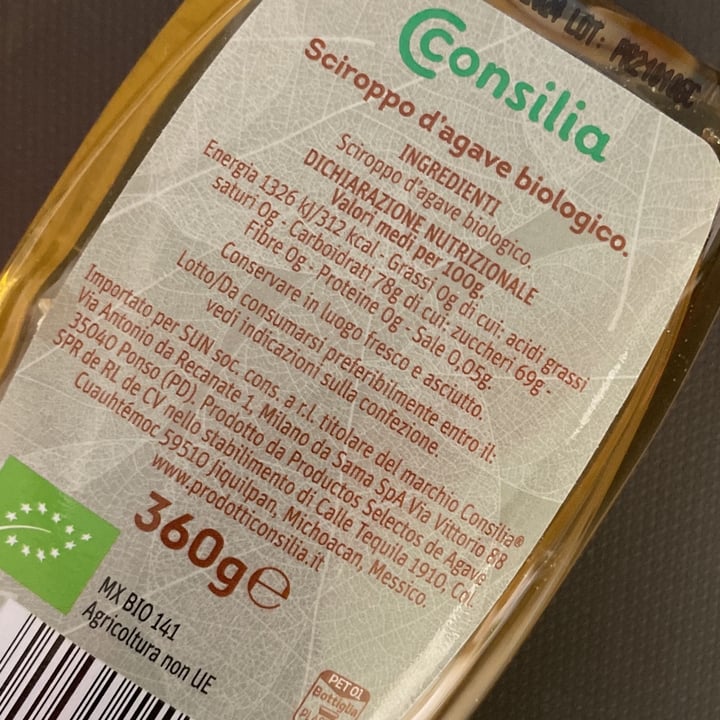 review photo of Consilia Sciroppo d’agave shared by @mglncl on 09 Apr 2022 - review