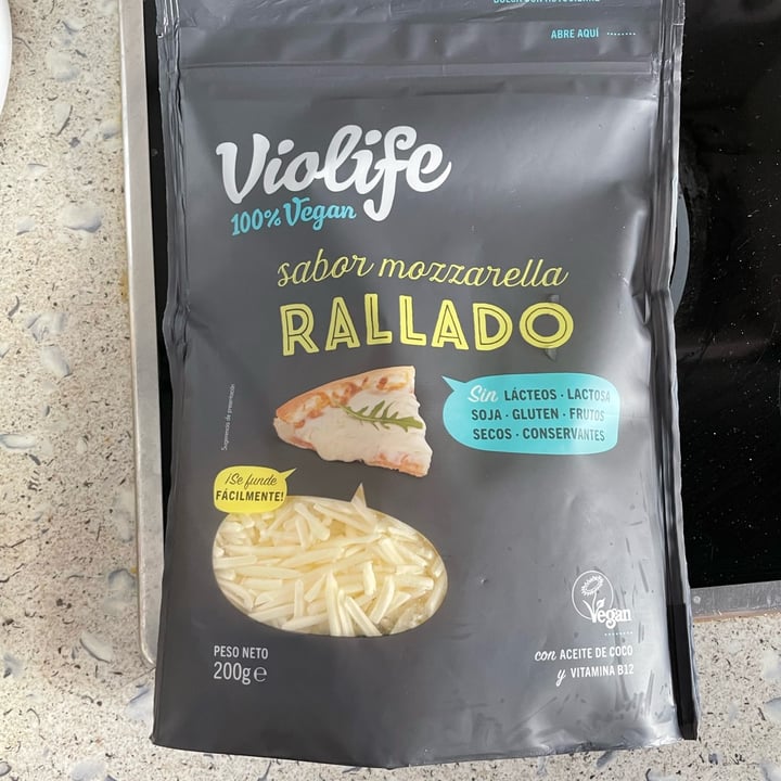 photo of Violife Queso Rallado shared by @monicavillar on  02 Oct 2021 - review