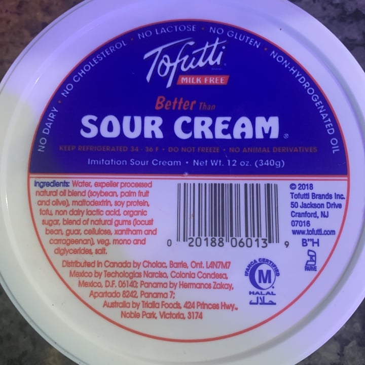 Tofutti Better than Sour Cream Review abillion
