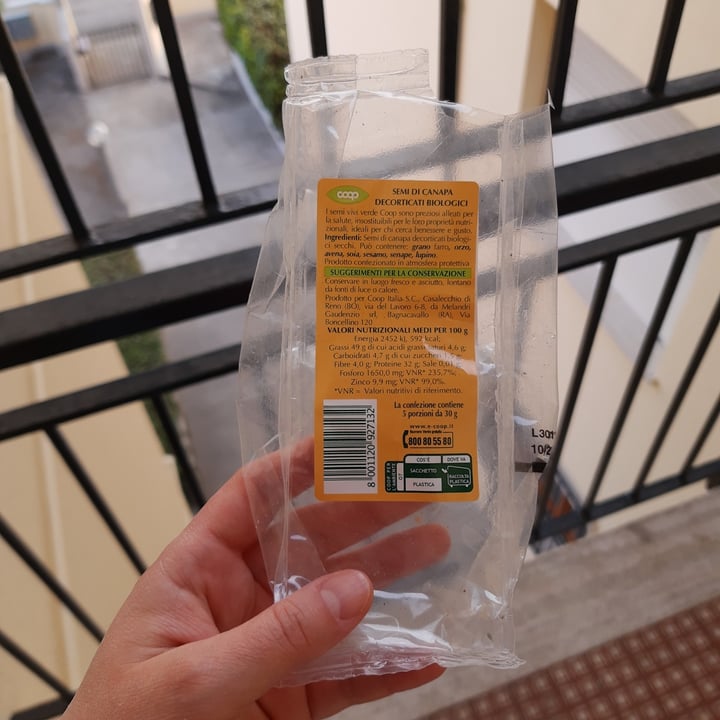 review photo of Vivi Verde Coop Semi di canapa shared by @bettyfa on 16 Apr 2022 - review
