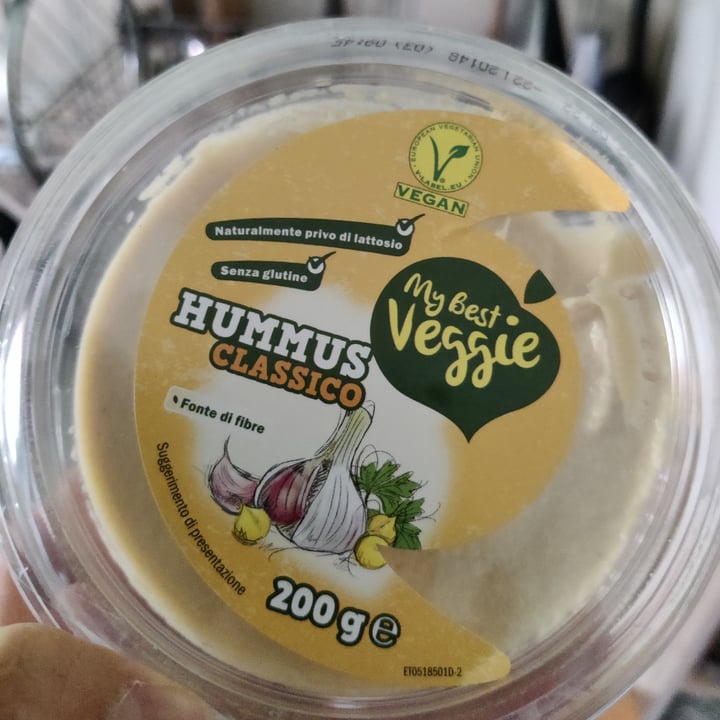 photo of My Best Veggie Hummus classico shared by @yaksha94 on  10 Aug 2022 - review