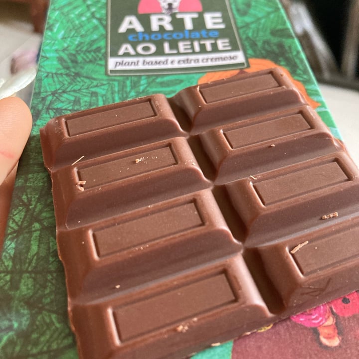 photo of Arte Chocolate Chocolate ao leite plant based e extra cremoso shared by @deboramagrini on  08 Sep 2022 - review