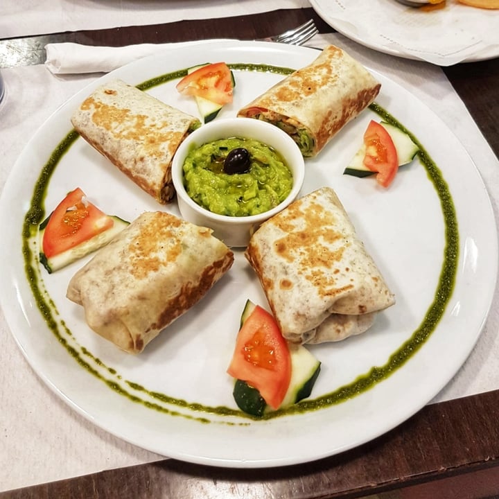photo of Veggie Garden Maxi wrap con guacamole y queso vegano shared by @alicia41 on  19 Jan 2022 - review