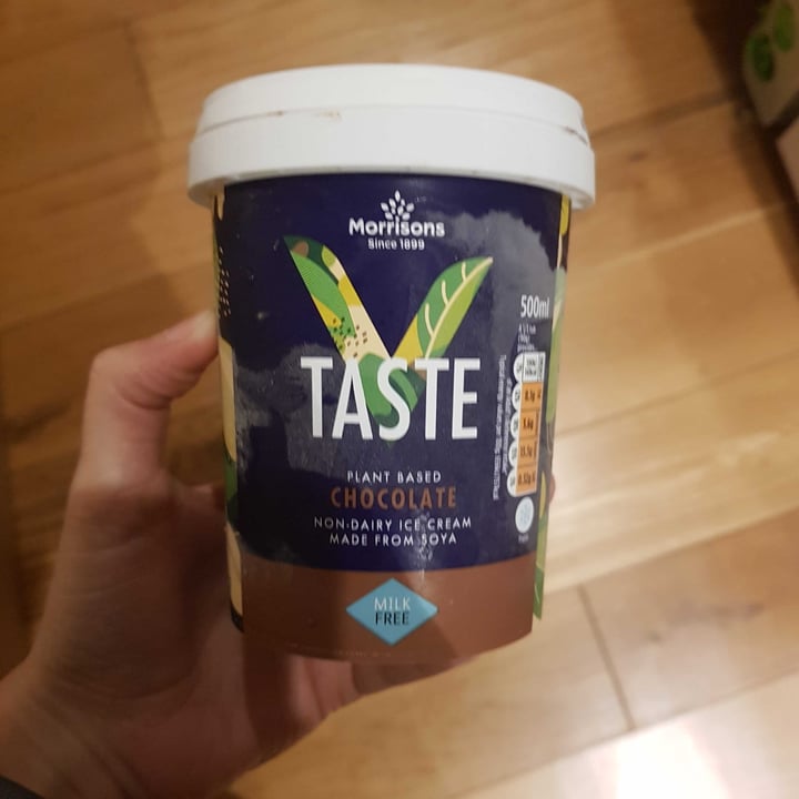 review photo of V Taste Chocolate Non-Dairy Ice Cream shared by @konstancjas on 01 Dec 2020 - review