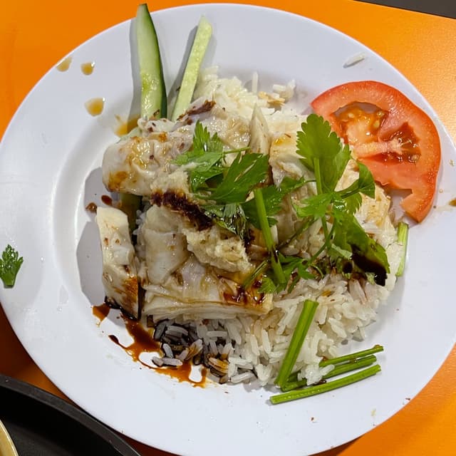 Photo of the dish “Vegetarian Chicken Rice”