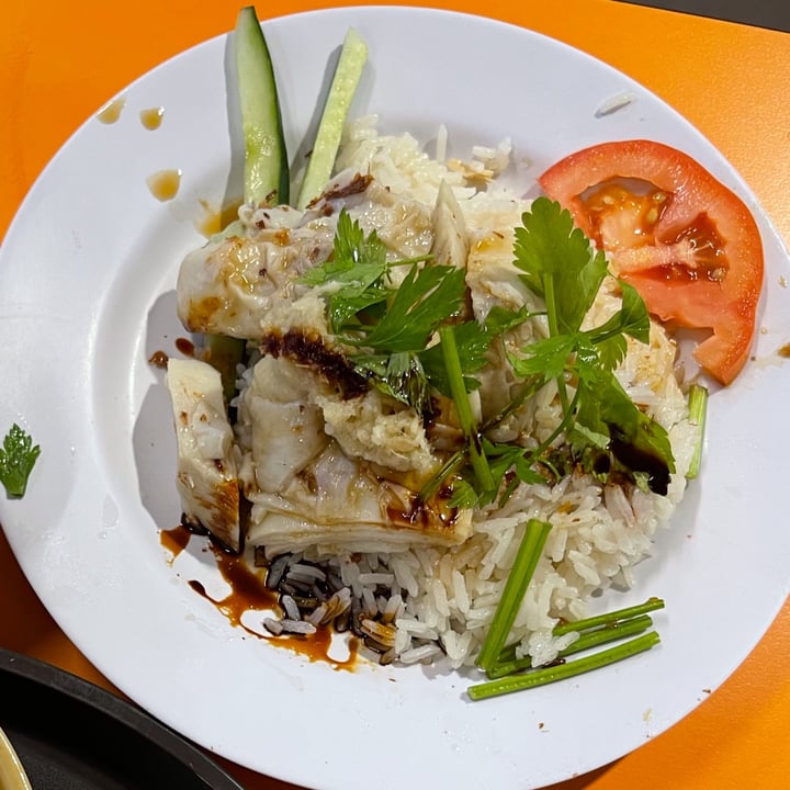 photo of 33 Vegetarian Food Vegetarian Chicken Rice shared by @mehmehrene on  18 Aug 2022 - review