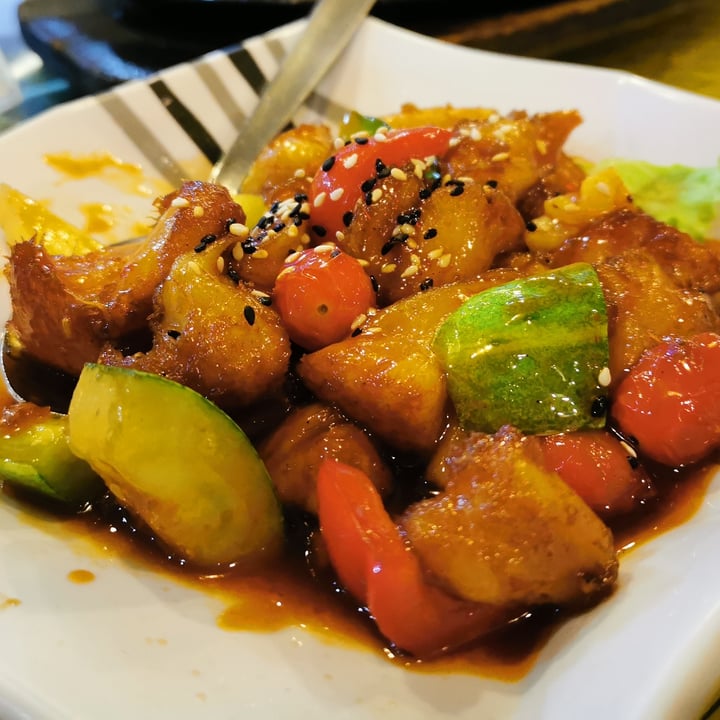 review photo of Nature Vegetarian Delights Sweet & Sour Monkey Head Mushrooms shared by @sitnyx on 13 May 2021 - review