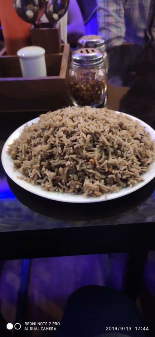 photo of Pool Cafe, Salt Lake Mock Meat Pulao shared by @meghatitirghosh on  06 Feb 2020 - review