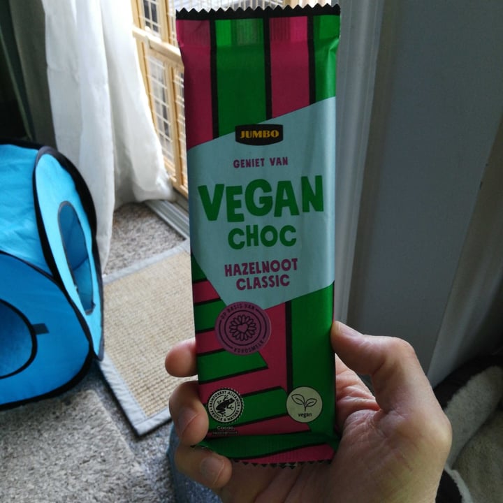photo of Jumbo Vegan Choc (Hazelnoot Classic) shared by @slimemoldramen on  24 Apr 2022 - review