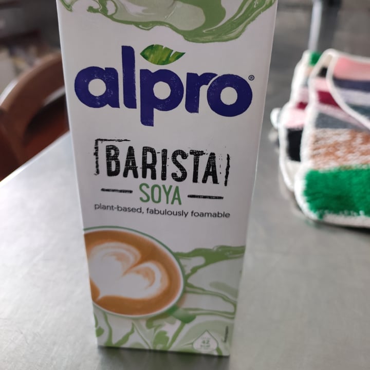 photo of Alpro Barista Soya shared by @elenaielasi on  01 Sep 2022 - review