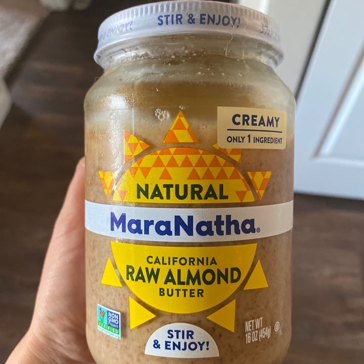 photo of MaraNatha Raw Almond Butter shared by @vegakat on  29 Apr 2020 - review
