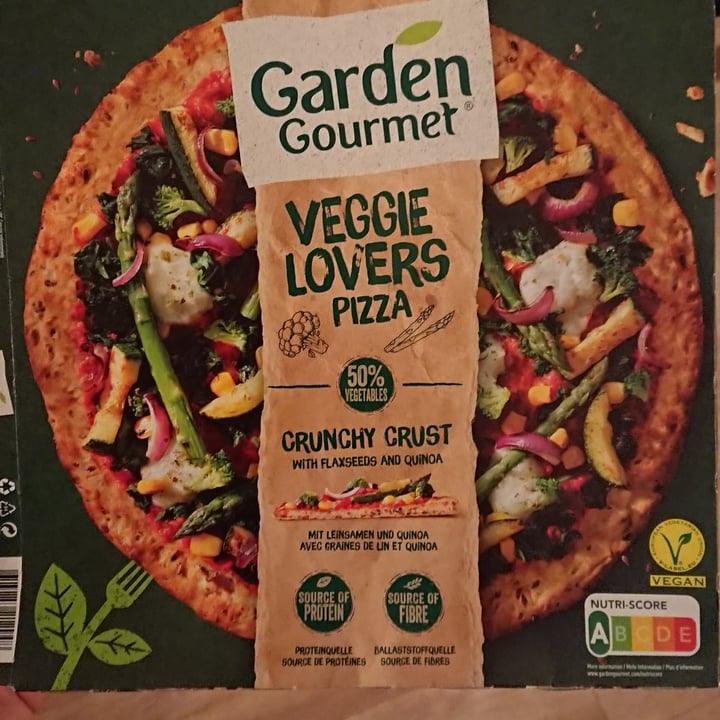 photo of Garden Gourmet Veggie Lovers Pizza shared by @antonellaf on  26 Mar 2022 - review