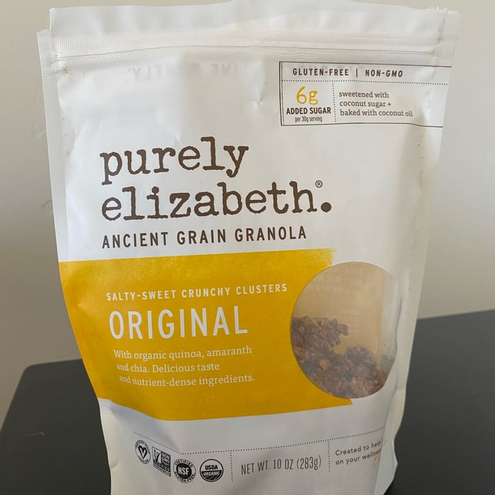 photo of Purely Elizabeth Ancient Grain Granola shared by @rootedinlove on  03 May 2022 - review