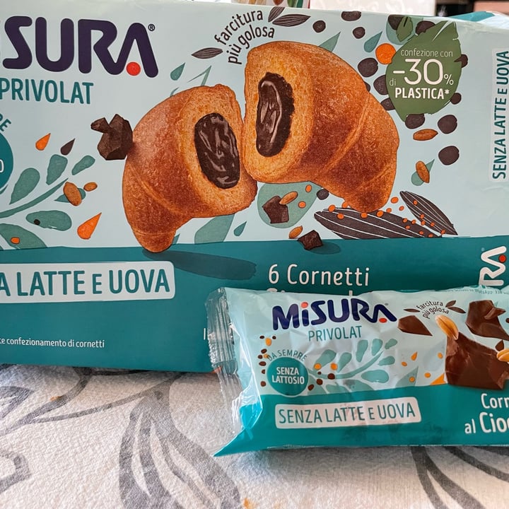 photo of Misura 6 Cornetti al cioccolato shared by @veronica77 on  06 Jun 2022 - review