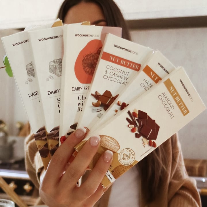 review photo of Woolworths Food Choc with Raspberries shared by @abiteofvegan on 20 Jun 2021 - review