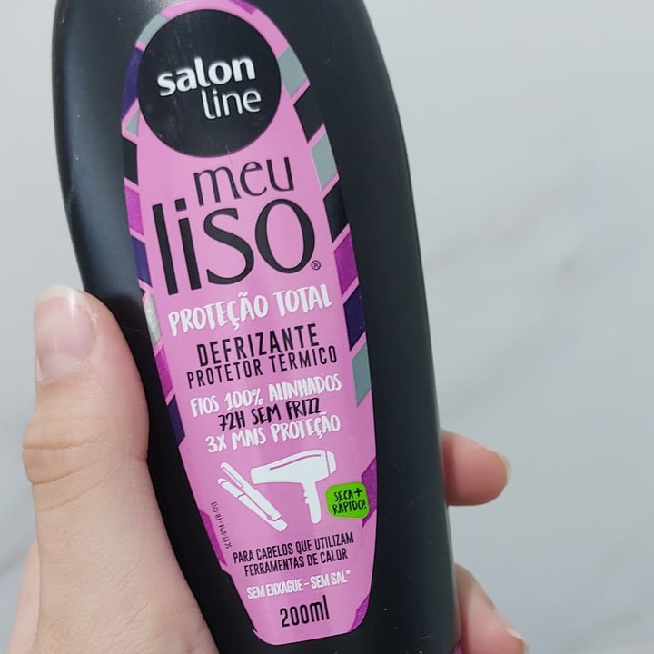 photo of Salon line Meu Liso Desfrizante Protetor Térmico shared by @isinha on  29 Jun 2022 - review