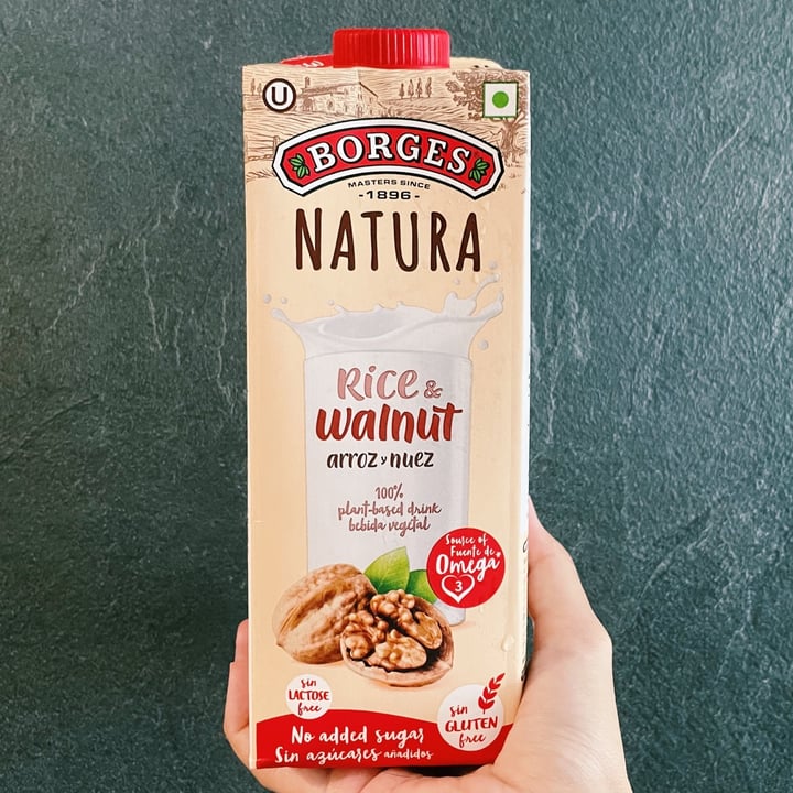 review photo of Borges Rice and Walnut Drink shared by @yshrach on 18 Jul 2021 - review
