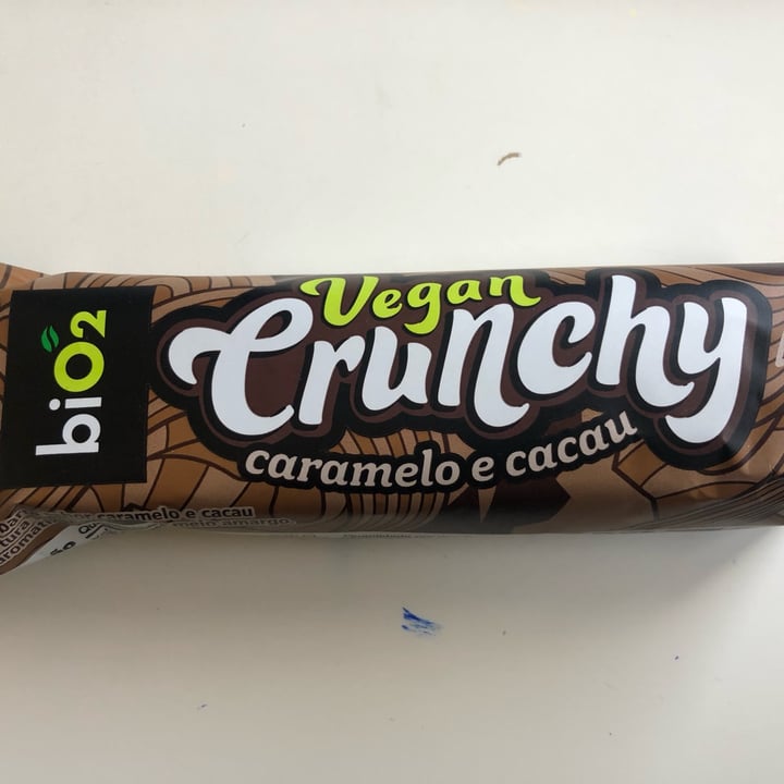 photo of biO2 barra crunchy de caramelo e cacau shared by @rezitta on  21 May 2022 - review