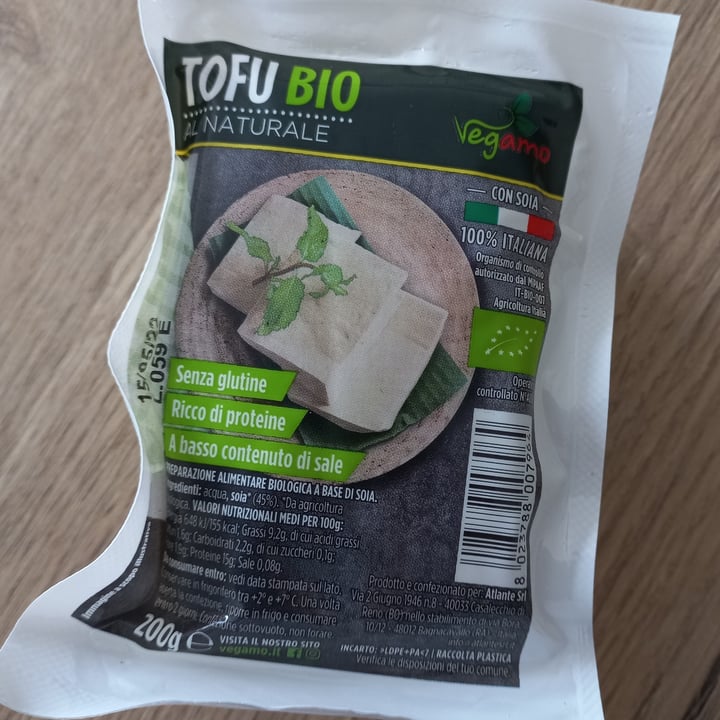 photo of Vegamo Tofu bio al naturale shared by @ernestoefrida on  04 Apr 2022 - review