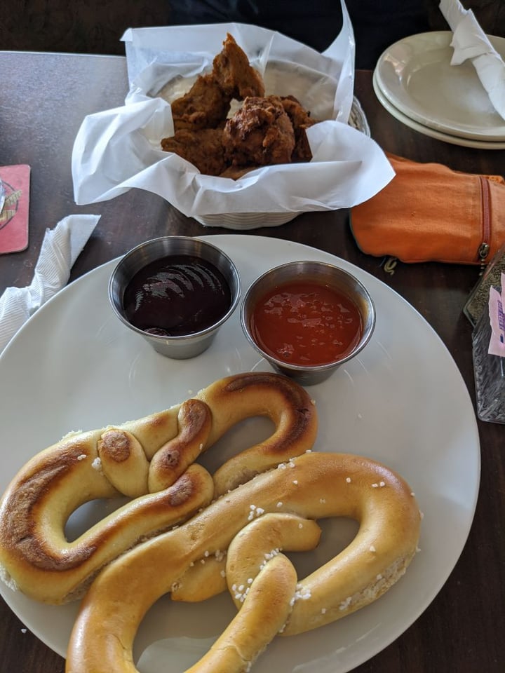 review photo of Broad Ripple Brewpub Pretzel shared by @farmanimalman on 31 Mar 2020 - review