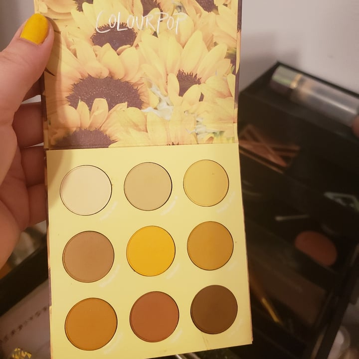 review photo of Colourpop Lil’ Ray of Sunshine Palette shared by @morningcoffee on 03 Jun 2021 - review