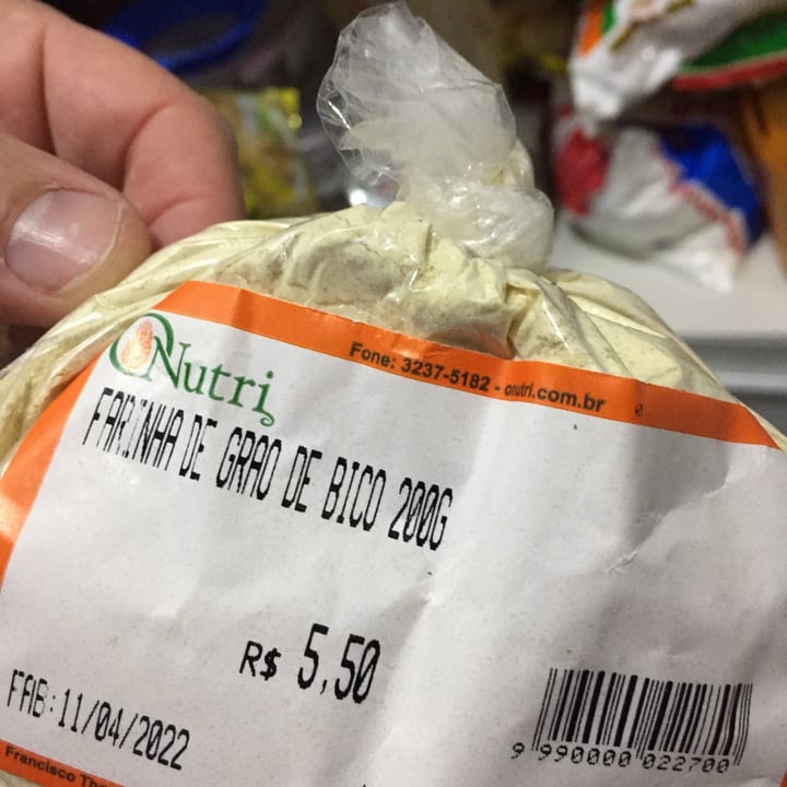 review photo of nutri farinha de grao de bico shared by @thaisvs on 26 Jun 2022 - review