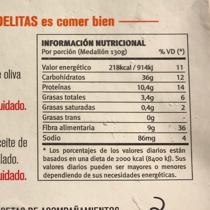 review photo of Delitas By Juliana Lopez May Veggie Burger Falafel shared by @camitaaboada on 12 Nov 2021 - review