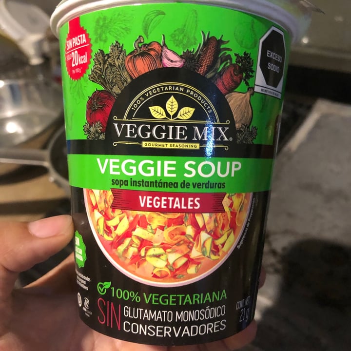 photo of Veggie mix Veggie soup vegetales shared by @elimoncito on  15 Sep 2021 - review