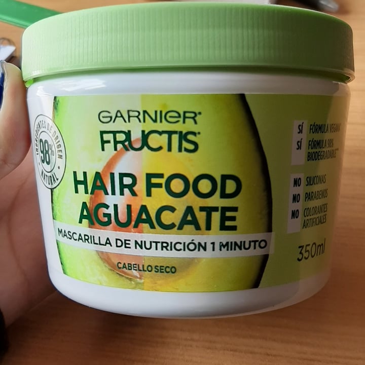 review photo of Garnier Hair Food Aguacate Mascarilla de Nutrición shared by @pepa on 07 Sep 2020 - review