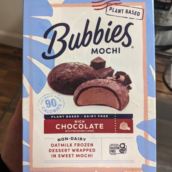 photo of Bubbies Non-dairy chocolate mochi shared by @kimibun on  24 May 2022 - review