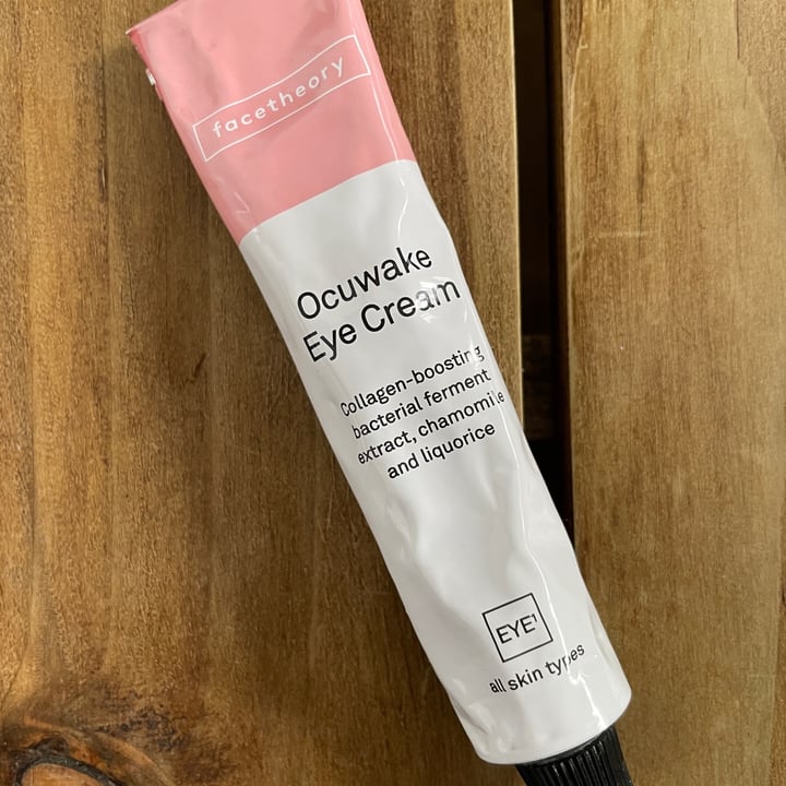 review photo of Facetheory Ocuwake eye cream shared by @rainfall on 10 May 2022 - review