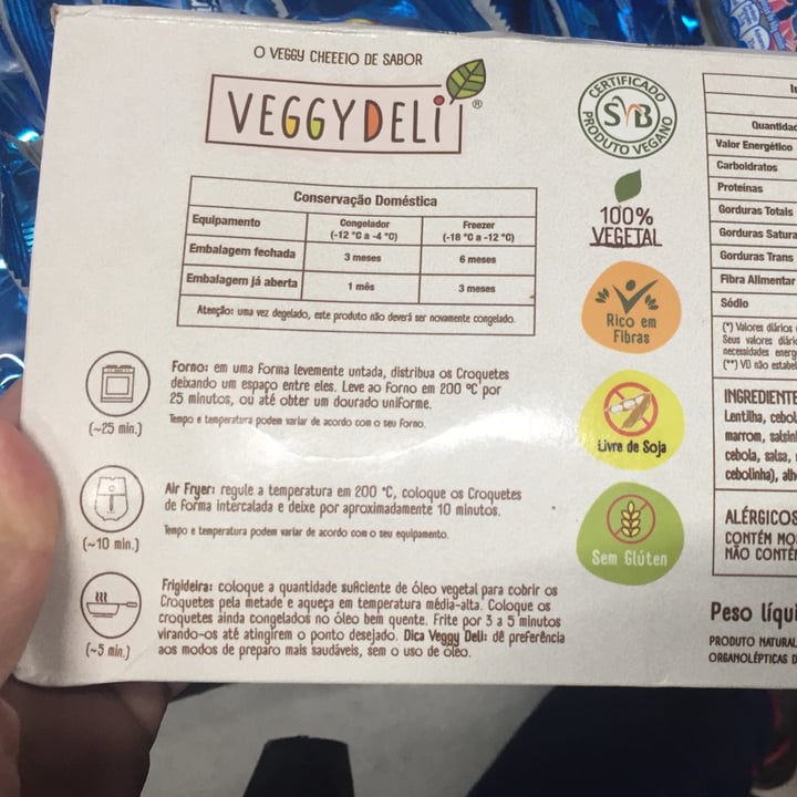 review photo of Veggydeli Croquete de Lentilha shared by @scsant on 09 Aug 2022 - review