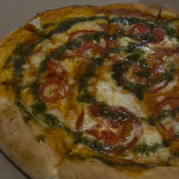 photo of Vegan Inc Puebla Pizza Margherita shared by @veggiemar on  17 Jan 2022 - review