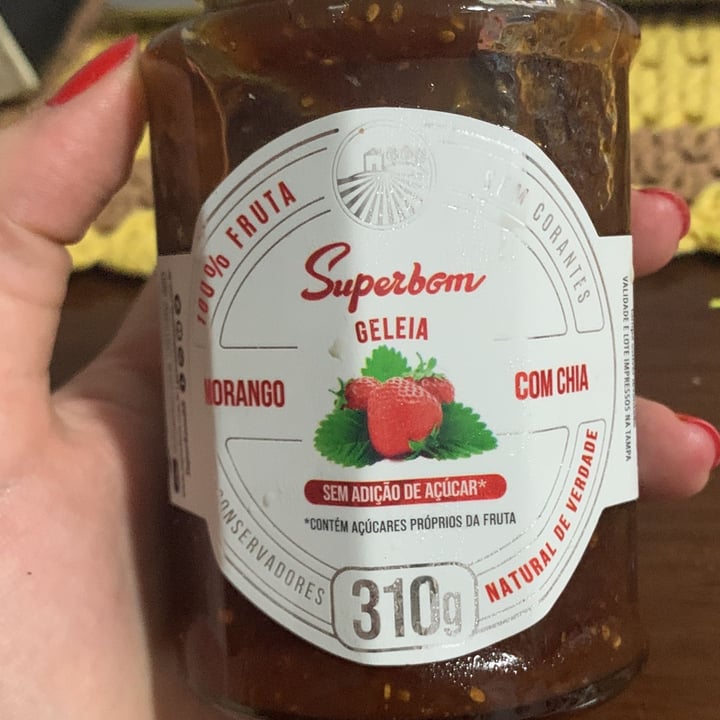 review photo of Superbom Geléia de Frutas Vermelhas com Chia shared by @stehdepaula on 28 Nov 2021 - review
