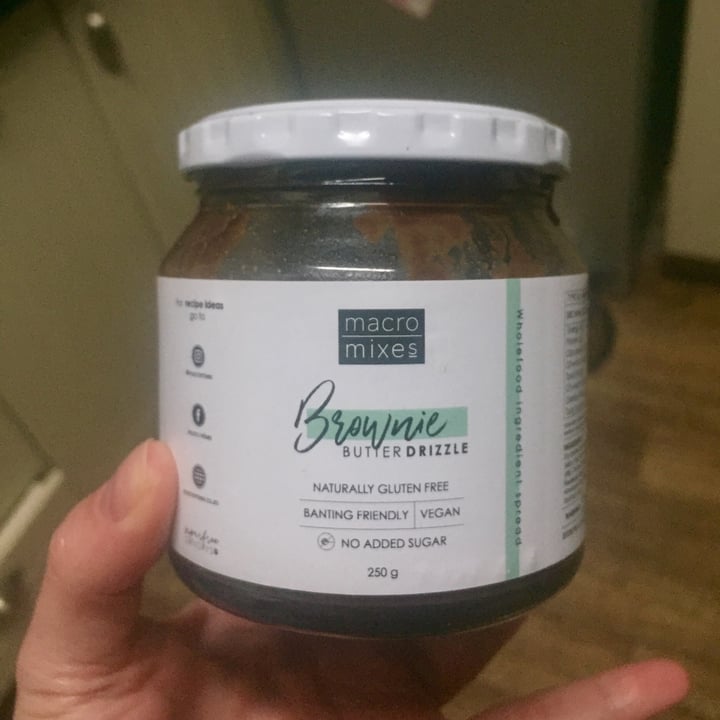 review photo of Macro Mixes Brownie Butter Drizzle shared by @lizeduples on 28 Jul 2020 - review