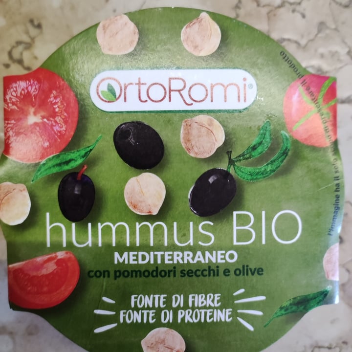 review photo of Ortoromi Hummus mediterraneo shared by @peronielena on 01 Aug 2022 - review