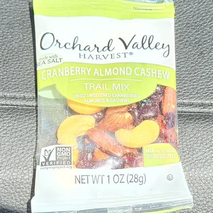 photo of Orchard valley harvest Cranberry Almond Cashew Trail Mix shared by @ferguspuppydog on  30 May 2022 - review