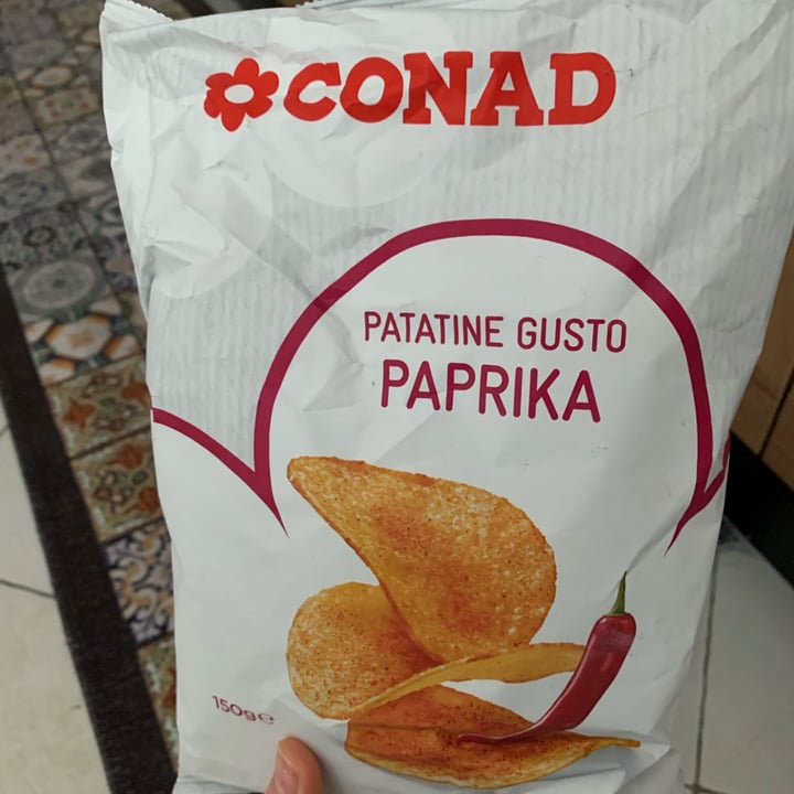 review photo of Conad Patatine Gusto Paprika shared by @brendaserenda on 12 Mar 2022 - review