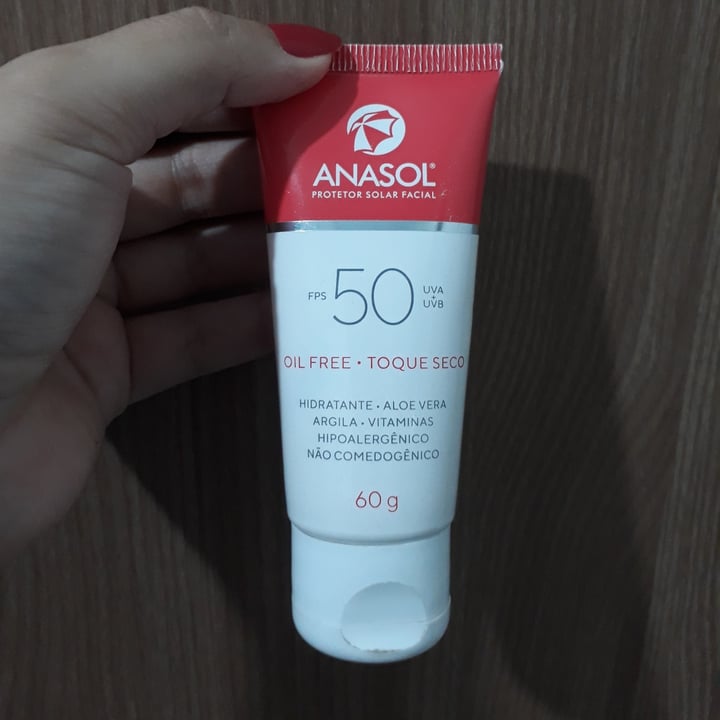 photo of Anasol Protetor Solar Facial Fps 50 shared by @anaprates on  17 Apr 2022 - review