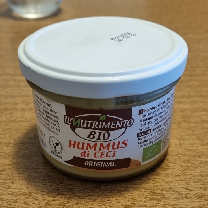 review photo of Il Nutrimento Hummus di ceci Original shared by @gaiabellafiore on 10 May 2022 - review
