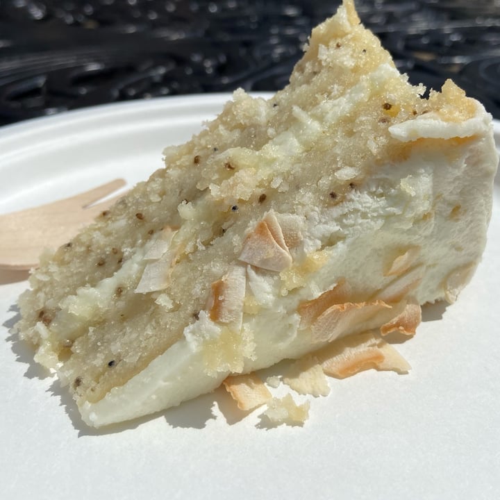 photo of Restaurant at the Castle Coconut & Lime Cake shared by @whatrebeccaeats on  06 Jun 2022 - review