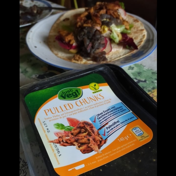 photo of Just Veg! (ALDI Italy) Pulled chunks shared by @larabeans on  19 Nov 2021 - review