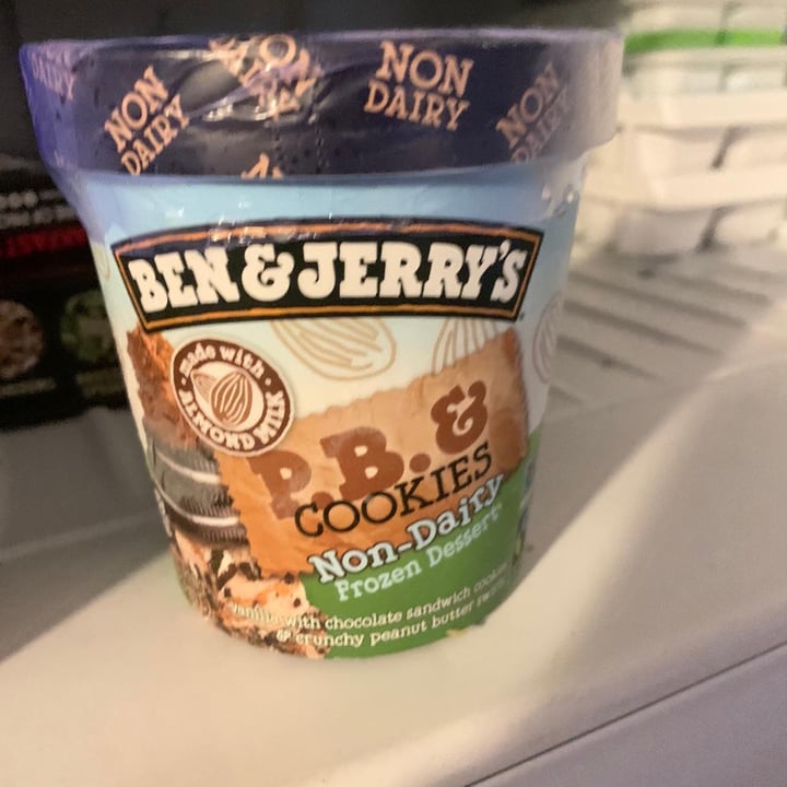 photo of Ben & Jerry's P.B. & Cookies Non-Dairy Frozen Dessert shared by @michkaikai on  27 Jun 2020 - review