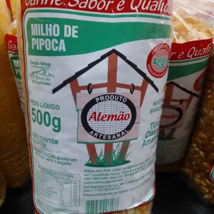 review photo of Alemão Milho de Pipoca shared by @dilminha on 23 Oct 2022 - review