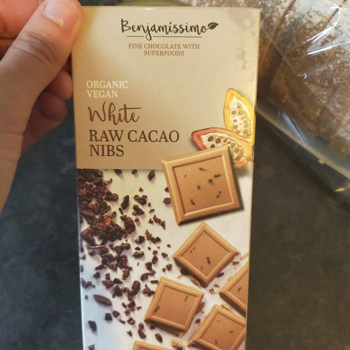 photo of Benjamissimo White Raw Cacao Nibs shared by @joyfulvegan on  26 Feb 2022 - review