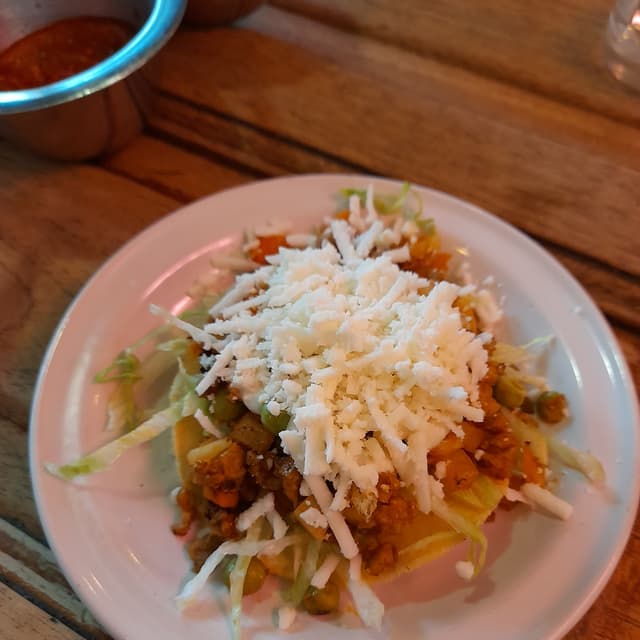 Photo of the dish “Tostada De Picadillo”